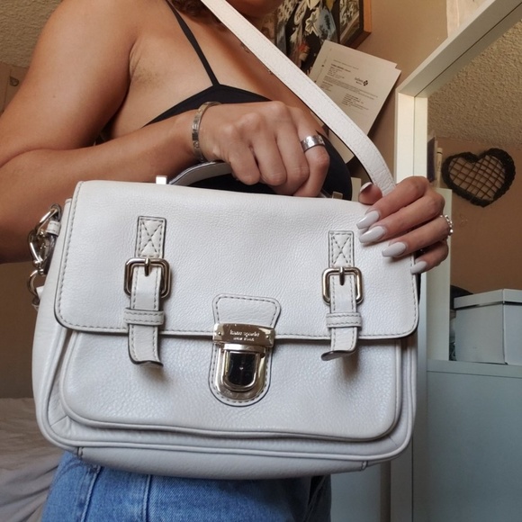 KATE SPADE BUCKLE SATCHEL - Picture 1 of 4